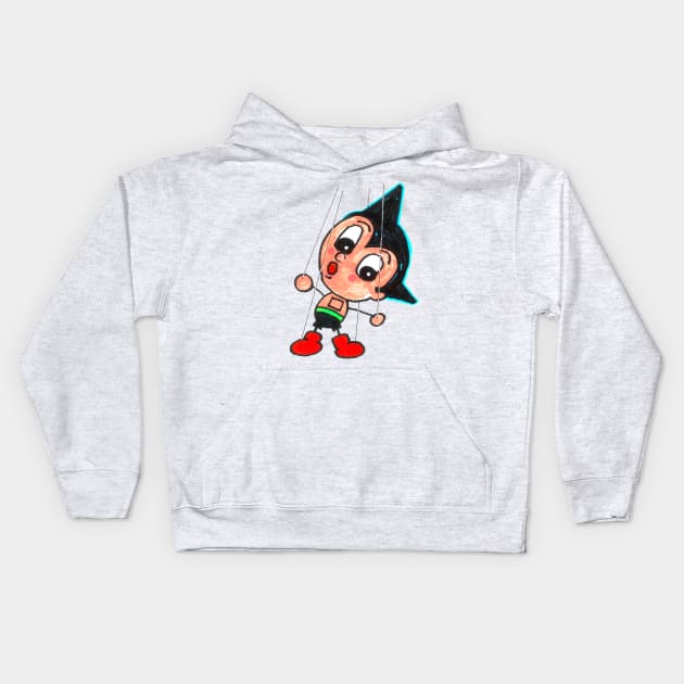 Astro Toy Kids Hoodie by Phosfate